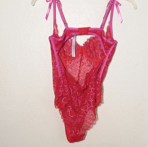 Savage X Fenty Lace Corset Bodysuit - Picture 4 of 10